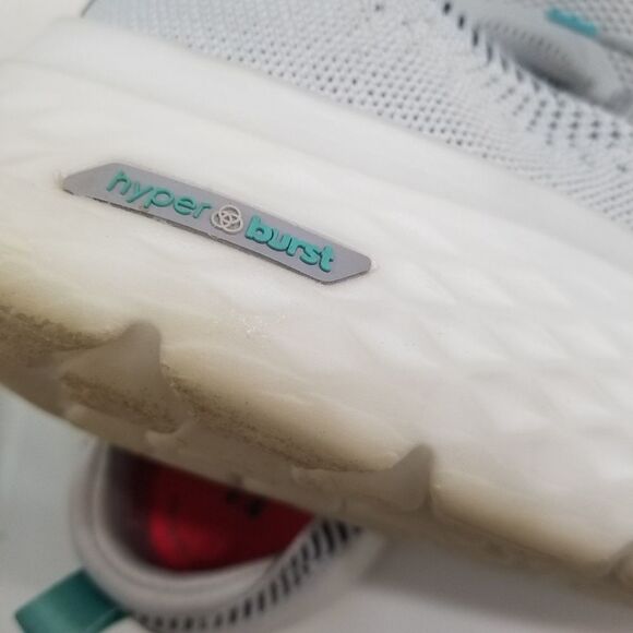 Skechers W/Ortholite Comfort Gray Shoes.   C2s1-12 - Picture 7 of 8